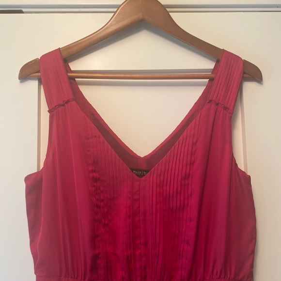 NWT Black house white market read pleated dress - Picture 3 of 5